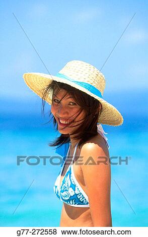 Woman on beach. Koh Mor island. Krabi. Thailand View Large Photo Image Stock Photo - Woman on beach. Koh Mor island. Krabi. Thailand. Fotosearch