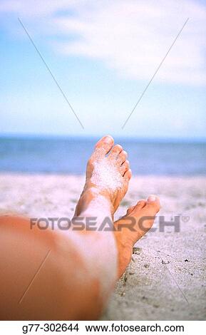 Woman on beach. Miami. Florida View Large Photo Image Picture - Woman on beach. Miami. Florida. Fotosearch