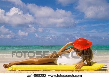 Woman on beach, Punta Cana, Dominican Republic, Caribbean View Large Photo Image Stock Image - Woman on beach, Punta Cana, Dominican Republic, Caribbean. Fotosearch