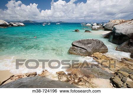 Woman on float, The Baths, Virgin Gorda, British Virgin Islands View Large Photo Image Stock Photograph - Woman on float, The Baths, Virgin Gorda, British Virgin Islands. Fotosearch
