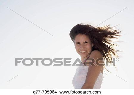 Woman on the beach. Key Biscayne, Florida, USA View Large Photo Image Picture - Woman on the beach. Key Biscayne, Florida, USA. Fotosearch
