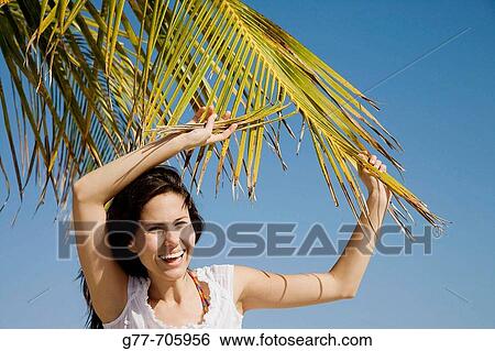 Woman on the beach. Key Biscayne, Florida, USA View Large Photo Image Stock Photograph - Woman on the beach. Key Biscayne, Florida, USA. Fotosearch