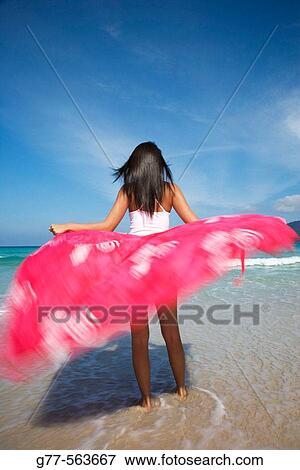 Woman on the beach. Pulau Perenthian. Malaysia. View Large Photo Image Stock Photo - Woman on the beach. Pulau Perenthian. Malaysia.. Fotosearch