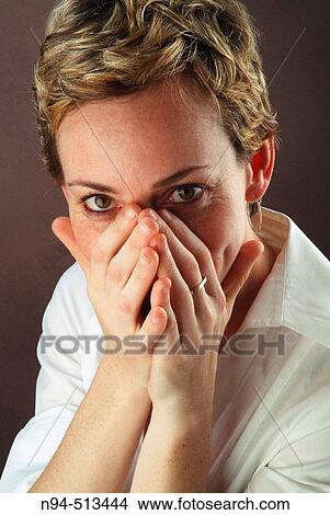 Picture - Woman portrait.. Fotosearch