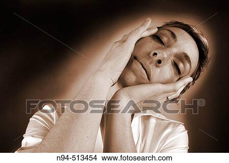 Picture - Woman portrait.. Fotosearch