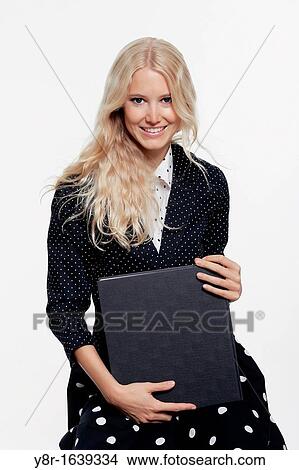 Picture - woman portrait. Fotosearch