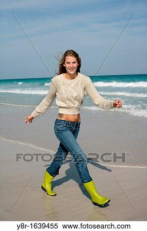 woman portrait seaside View Large Photo Image Stock Photography - woman portrait seaside. Fotosearch