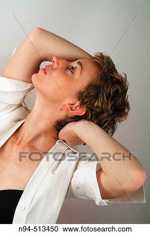 Stock Image - Woman portrait.. Fotosearch