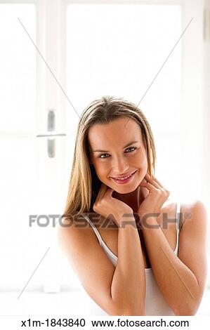 Woman portrait View Large Photo Image Stock Image - Woman portrait. Fotosearch