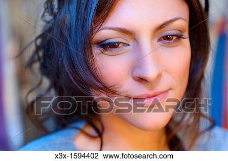 Woman portrait View Large Photo Image Stock Image - Woman portrait. Fotosearch