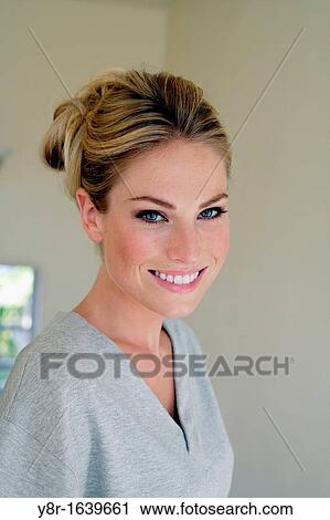 Stock Image - woman portrait. Fotosearch