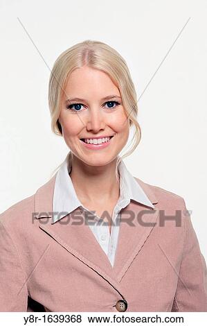Stock Photo - woman portrait. Fotosearch