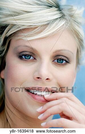 Stock Photo - woman portrait. Fotosearch