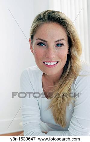 Stock Photo - woman portrait. Fotosearch