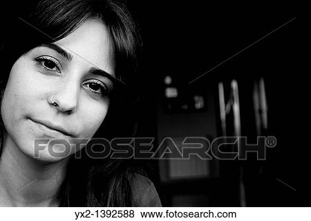 Woman, portrait View Large Photo Image Stock Photo - Woman, portrait. Fotosearch