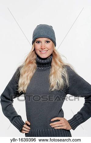 Stock Photograph - woman portrait. Fotosearch