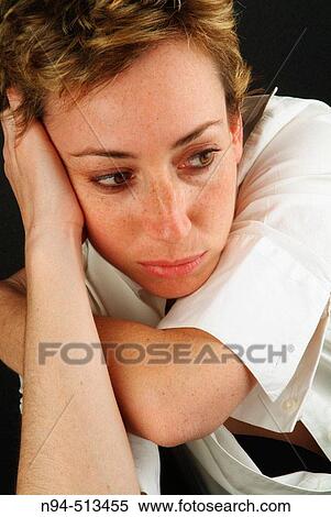 Woman portrait. View Large Photo Image Stock Photography - Woman portrait.. Fotosearch