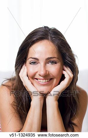 Stock Photography - Woman portrait. Fotosearch