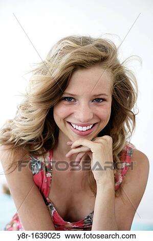 Stock Photography - woman portrait. Fotosearch