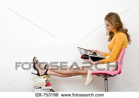 woman reading book View Large Photo Image Stock Photo - woman reading book. Fotosearch