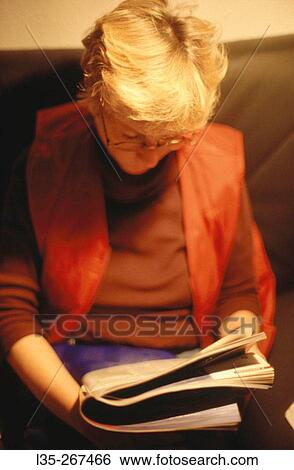Woman reading View Large Photo Image Stock Photograph - Woman reading. Fotosearch