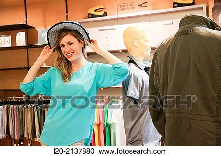 Woman shopping View Large Photo Image Stock Image - Woman shopping. Fotosearch