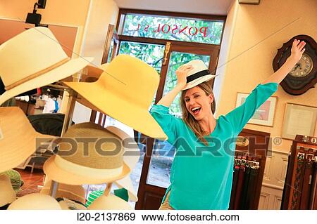 Woman shopping View Large Photo Image Stock Photo - Woman shopping. Fotosearch