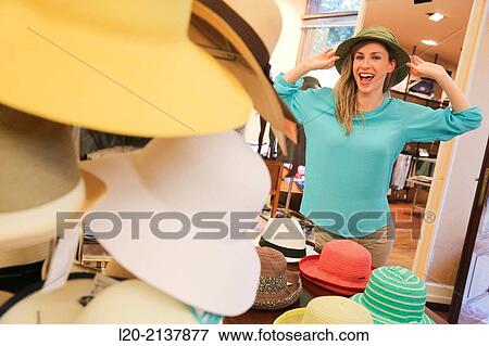 Woman shopping View Large Photo Image Stock Photo - Woman shopping. Fotosearch