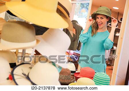 Woman shopping View Large Photo Image Stock Photo - Woman shopping. Fotosearch