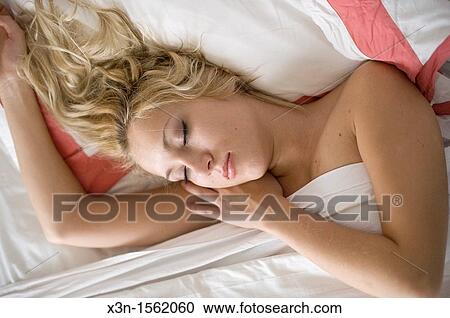 Woman sleeping View Large Photo Image Stock Image - Woman sleeping. Fotosearch