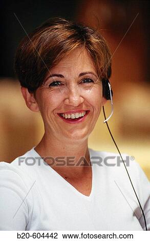 Stock Image - Woman. Fotosearch
