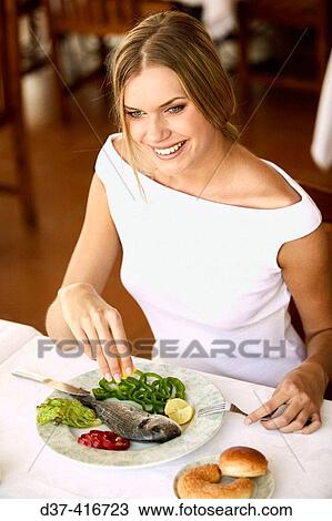 Stock Image - Woman. Fotosearch