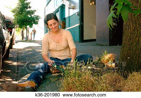 Stock Image - Woman. Fotosearch