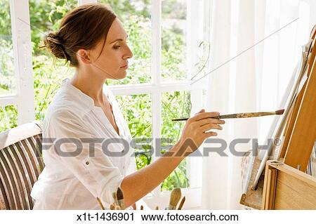 Stock Image - Woman.. Fotosearch