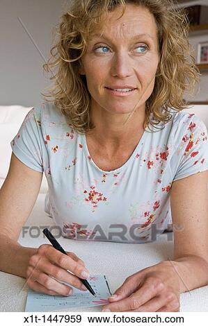 Stock Photo - Woman.. Fotosearch