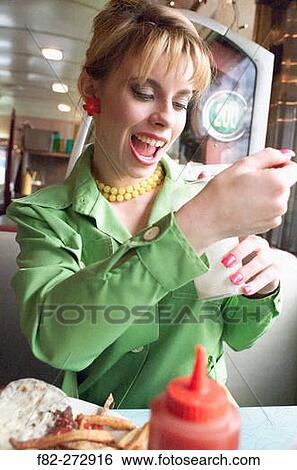 Stock Photograph - Woman. Fotosearch