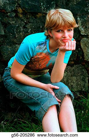 Stock Photograph - Woman. Fotosearch