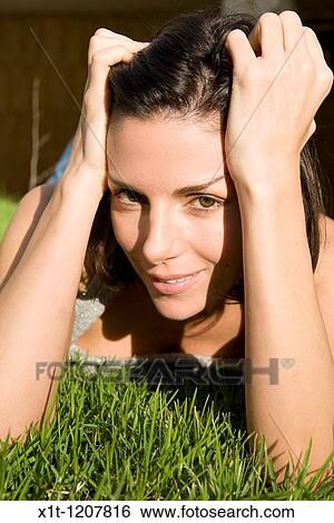 Woman. View Large Photo Image Stock Photograph - Woman.. Fotosearch