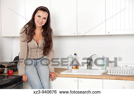 Stock Photograph - Woman. Fotosearch