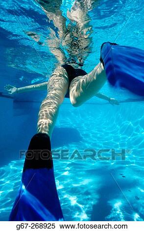 Woman swimmer. California. USA View Large Photo Image Stock Photography - Woman swimmer. California. USA. Fotosearch