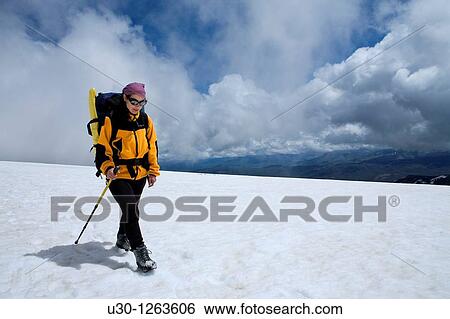 Woman walking along the border between Sierra de B? jar Natural Park, in Salamanca province, and Sierra de Gredos Regional Park, in? vila province View Large Photo Image Stock Photograph - Woman walking along the border between Sierra de B? jar Natural Park, in Salamanca province, and Sierra de Gredos Regional Park, in? vila province. Fotosearch