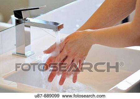 Woman Washing Hands View Large Photo Image Stock Photo - Woman Washing Hands. Fotosearch