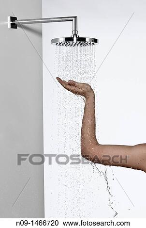 woman washing hands with shower in bathroom View Large Photo Image Stock Image - woman washing hands with shower in bathroom. Fotosearch
