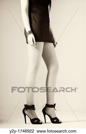 Woman with evening dress View Large Photo Image Stock Image - Woman with evening dress. Fotosearch