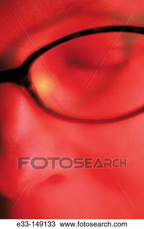 Woman with glasses View Large Photo Image Stock Image - Woman with glasses. Fotosearch