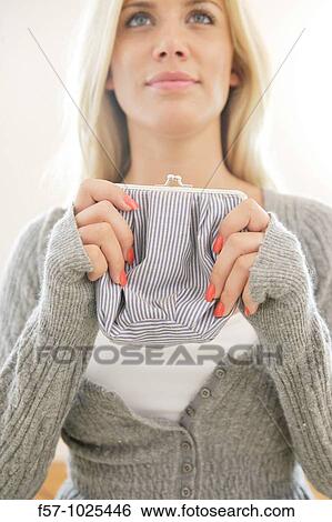 Woman with purse View Large Photo Image Stock Photograph - Woman with purse. Fotosearch