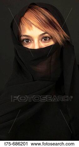 Woman with veil View Large Photo Image Stock Image - Woman with veil. Fotosearch