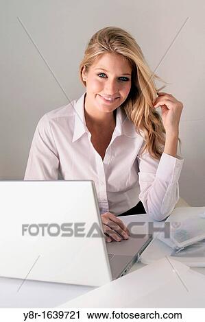 woman working View Large Photo Image Stock Image - woman working. Fotosearch