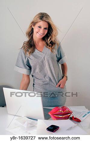 woman working View Large Photo Image Stock Photo - woman working. Fotosearch