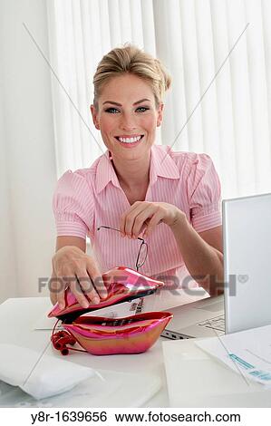woman working View Large Photo Image Stock Photograph - woman working. Fotosearch